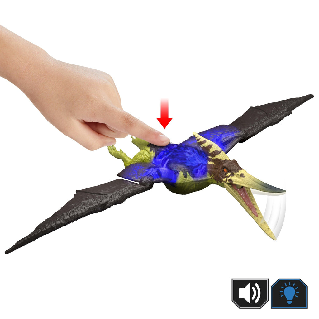 Jurassic World Figurine Ptéranodon Rugissement Féroce