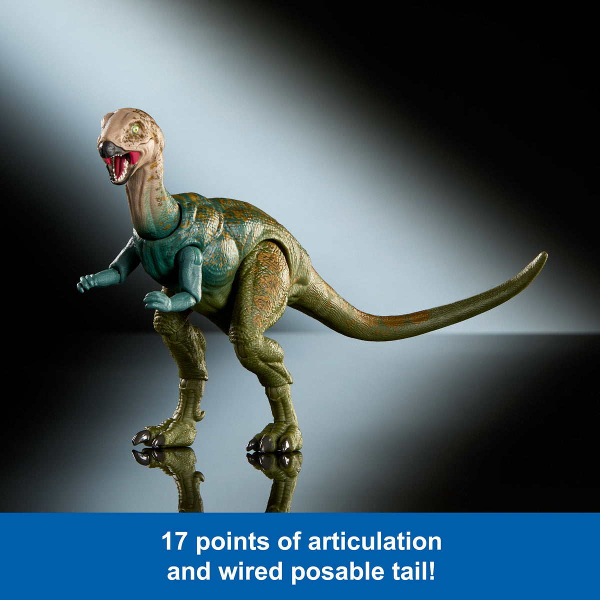 Jurassic World Hammond Collection Dryosaurus Dinosaur Figure, Deluxe Design And 17 Articulations