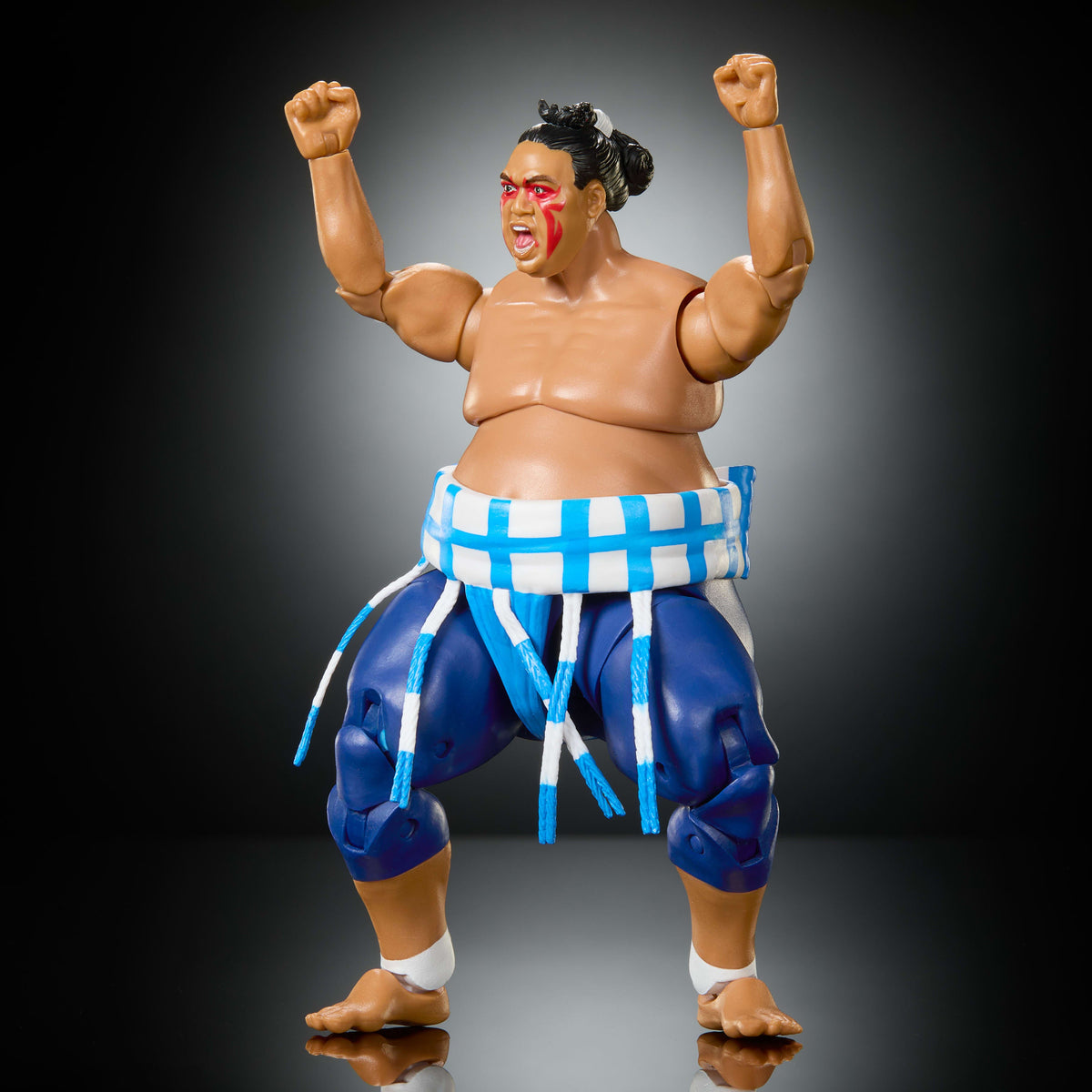 Wwe X Street Fighter-Figurine Yokozuna-Figurine Articulée de 15 Cm