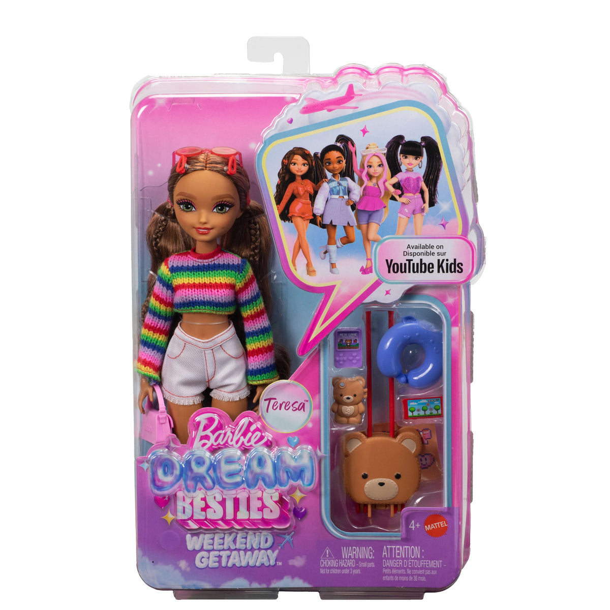 Barbie Poupée Barbie Teresa Dream Besties Week-end D’Évasion
