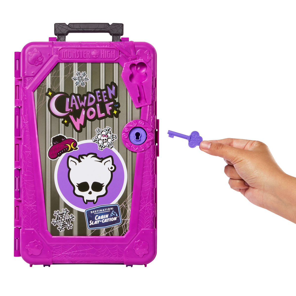 Monster High Skulltimate Secrets Cabin Slay-Cation Playset, Clawdeen Wolf Doll And Accessories