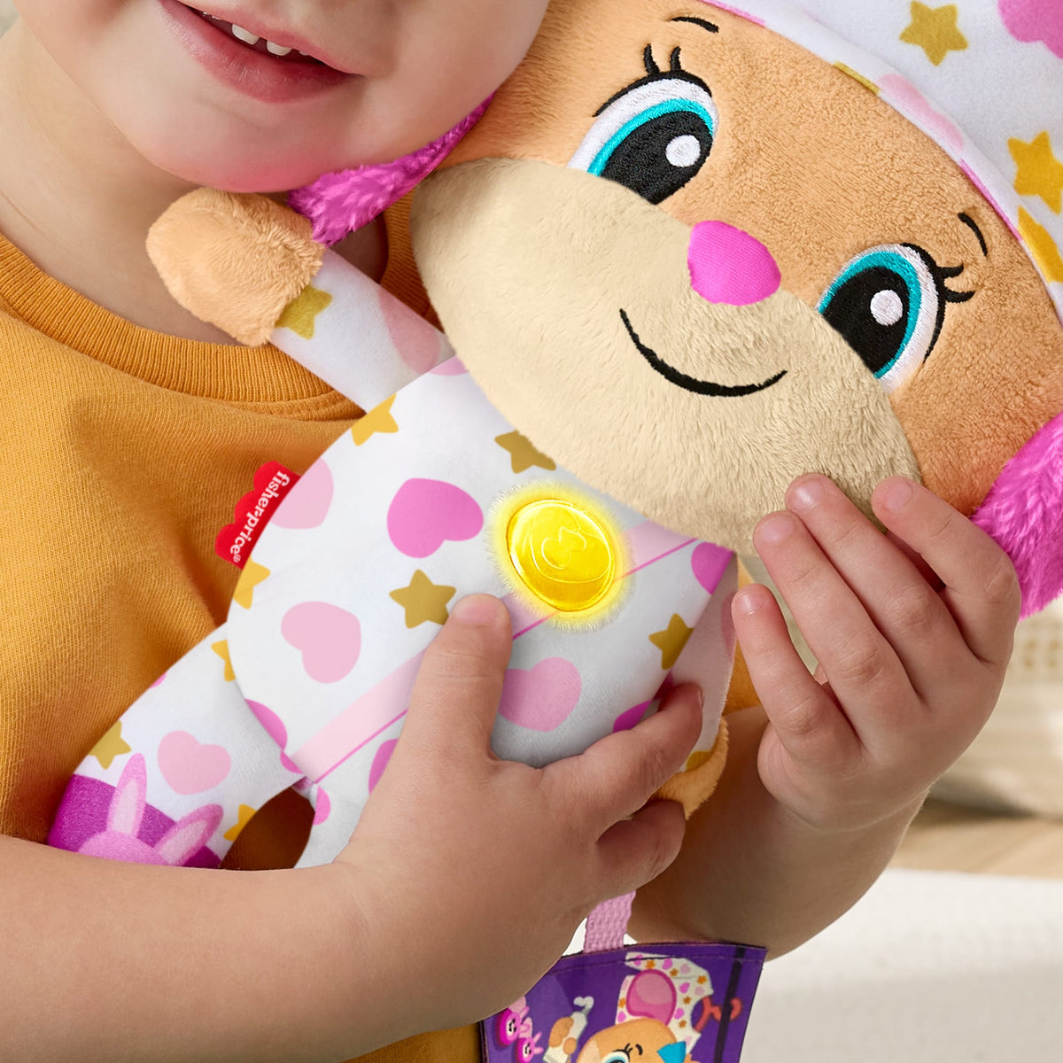 Fisher-Price Infant-Learning Juguete para Bebés Hermanita Hora de Dormir