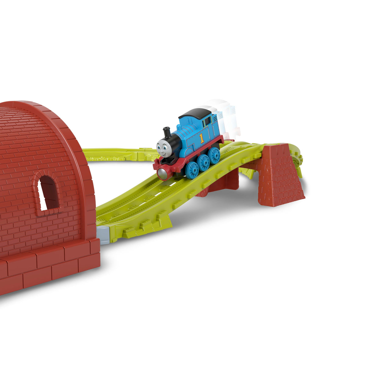 Thomas & Friends Bell Station Train Set By Fisher-Price With Push-Along Thomas Engine & Track