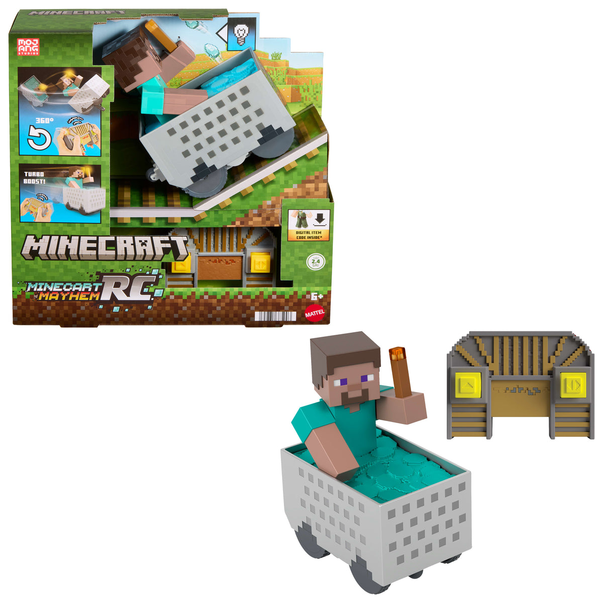 Minecraft Wagonnet Télécommandé