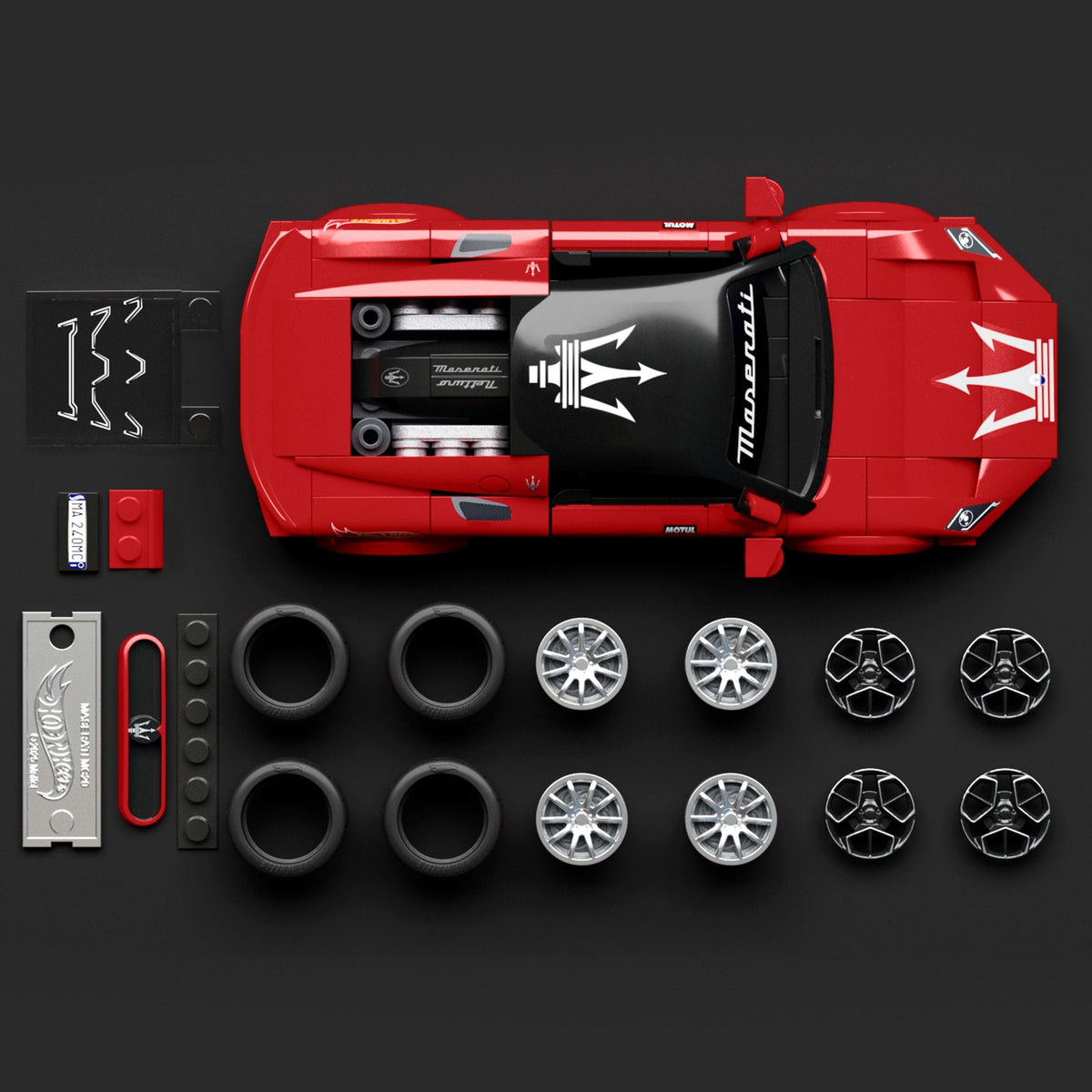 MEGA Hot Wheels Juguete de Construcción Speed Maserati MC20