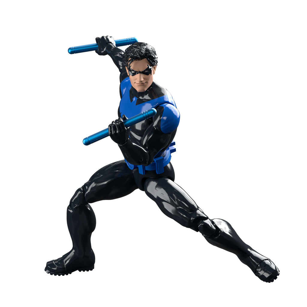 DC Premier Batman & Nightwing vs Bane Pack 6.5 Inch Scale Action Figures, Accessories