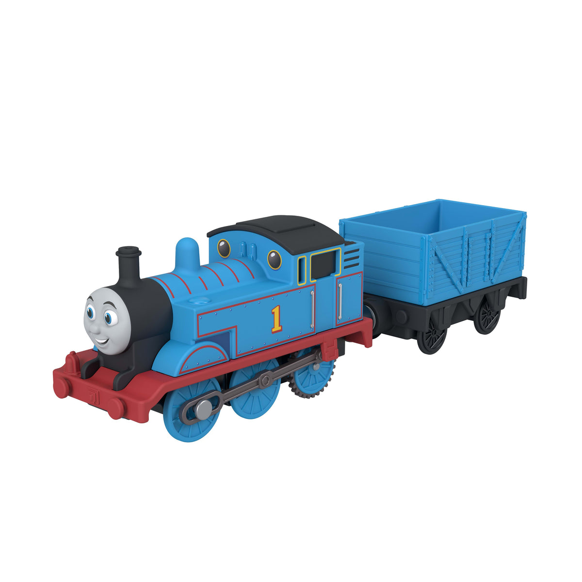 Thomas & Friends By Fisher-Price Motorized Thomas Engine, Battery-Powered Toy Train & Cargo