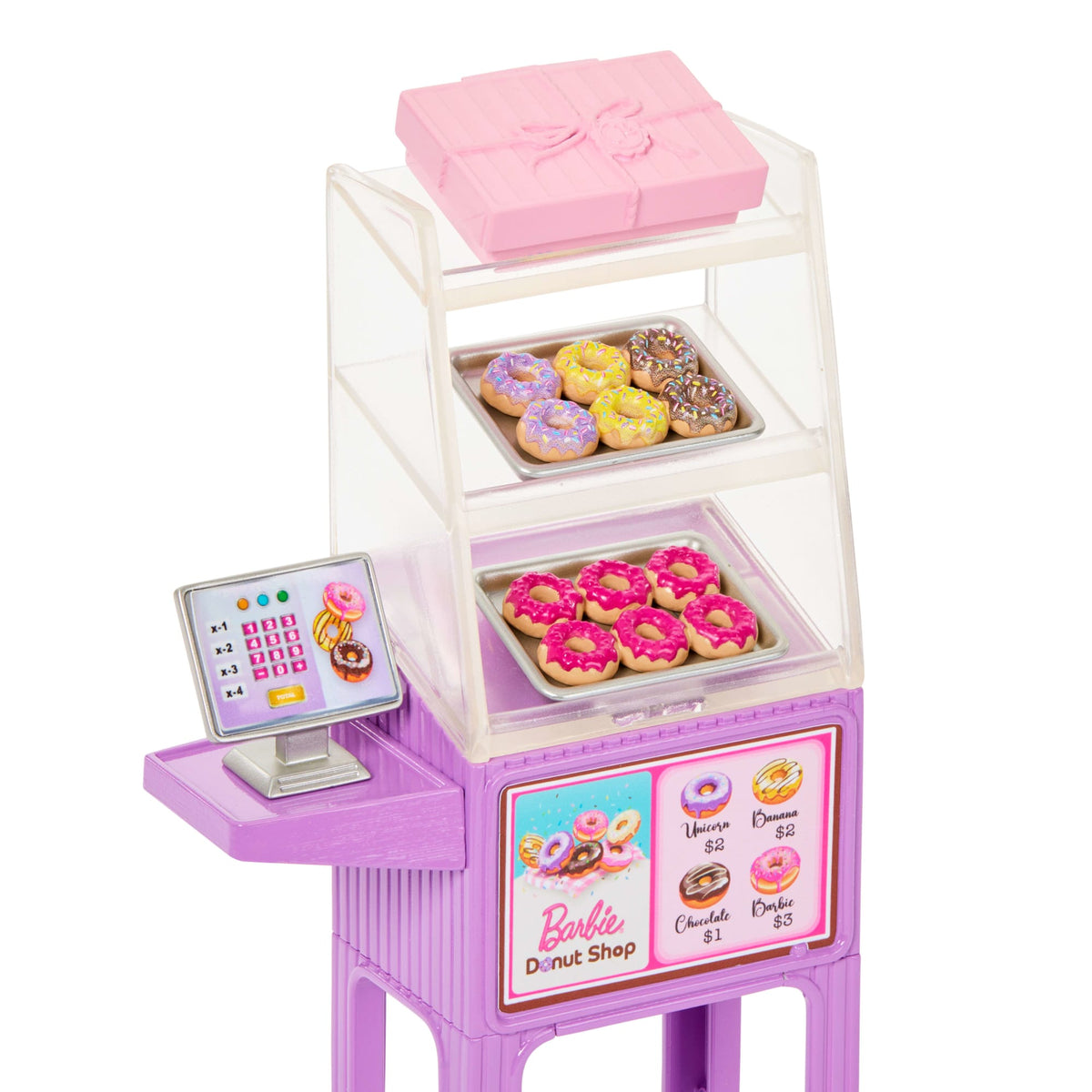 Barbie Careers Donut Shop Playset With Fashion Doll, Conveyor Belt, Accessories & Color-Change