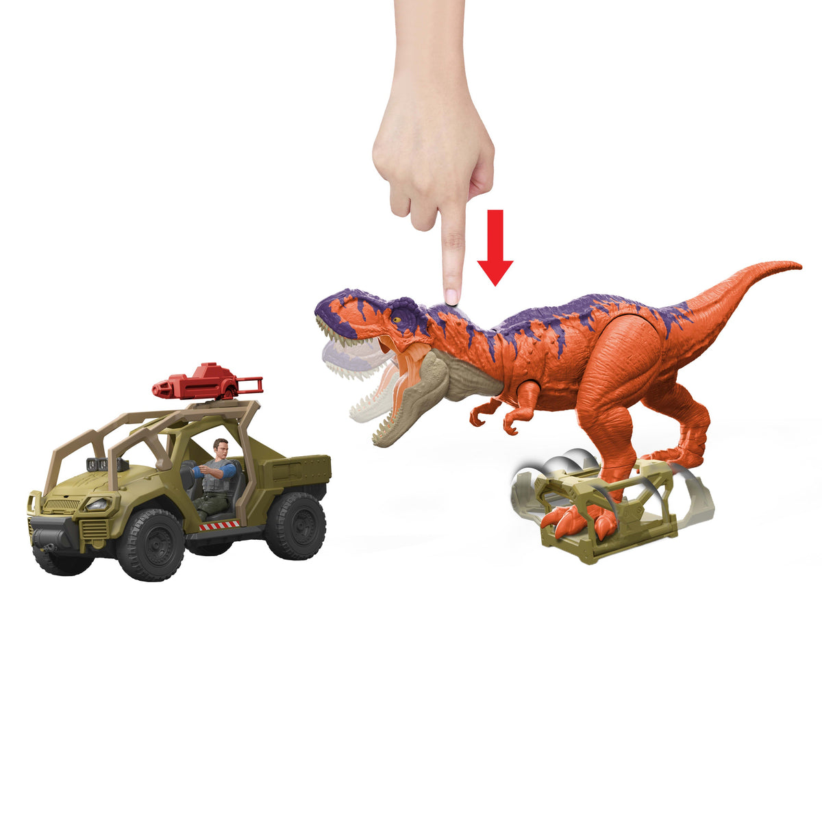 Jurassic World Legacy Collection Reimagined Tyrannosaurus Rex All-Terrain Capture Pack