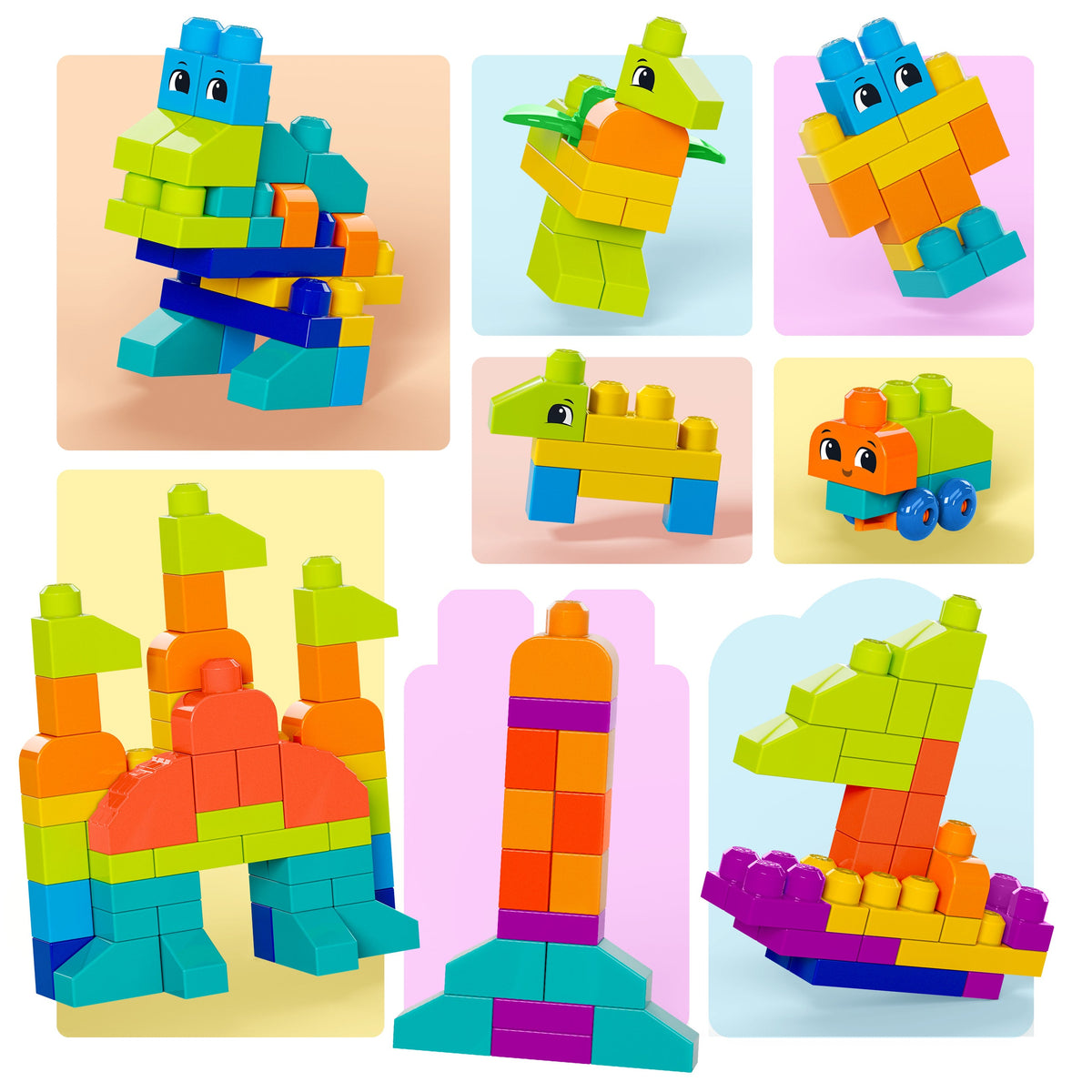 Mega Bloks Juguete de Construcción bolsa clásica de 150 bloques