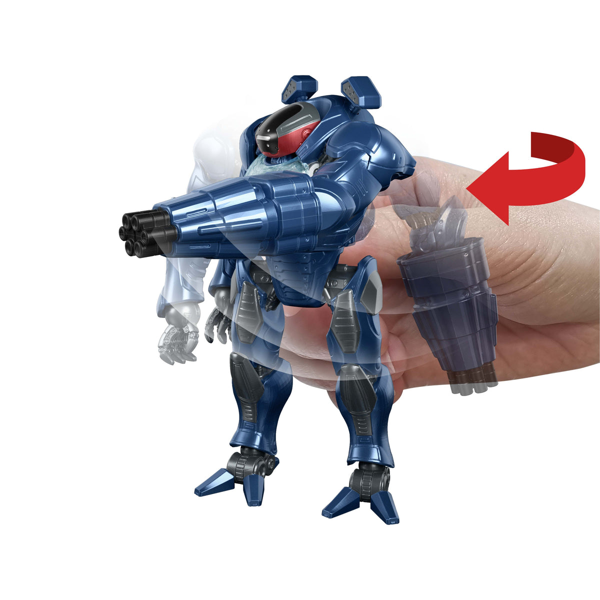 Figurine de Roboto Les Maîtres de L’Univers en Position de Combat
