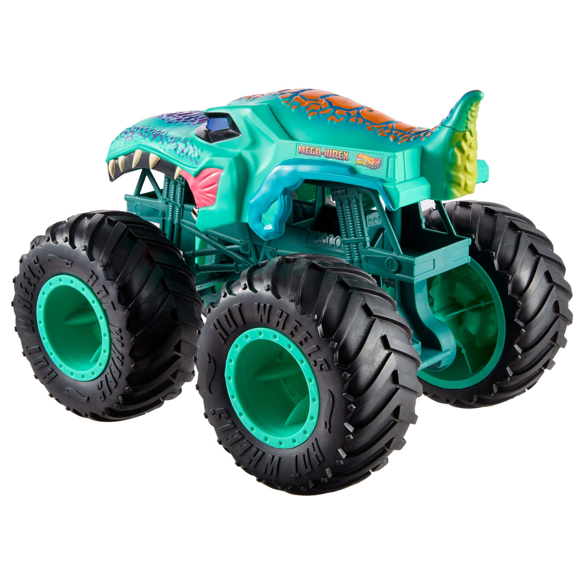 Hot Wheels Monster Trucks Colossal MEGA-Wrex Toy Truck, Large-Scale Vehicle With Big Wheels