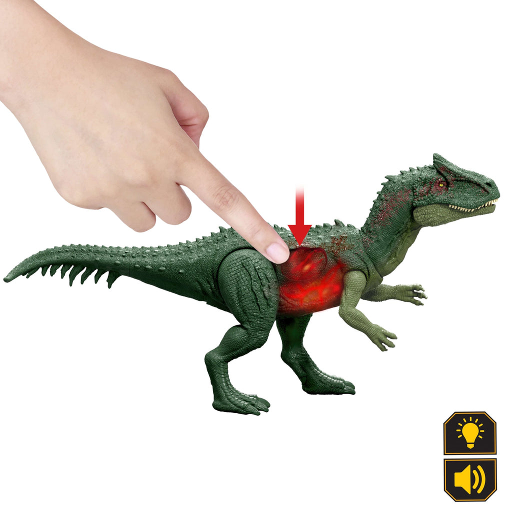 Jurassic World Renaissance-Ultimate Damage-Figurine Allosaure Lumineux
