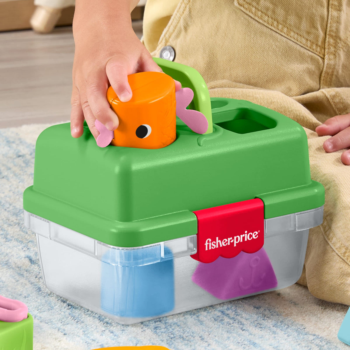Fisher-Price Infant Juguete para Bebés Bloques Hora de Pescar