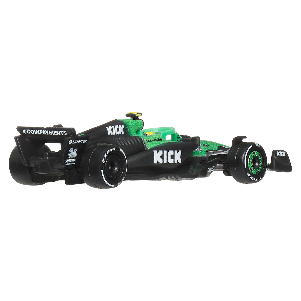 Hot Wheels Collector Vehículo de Colección Equipo KICK Sauber Formula 1 Gabriel Bortoleto