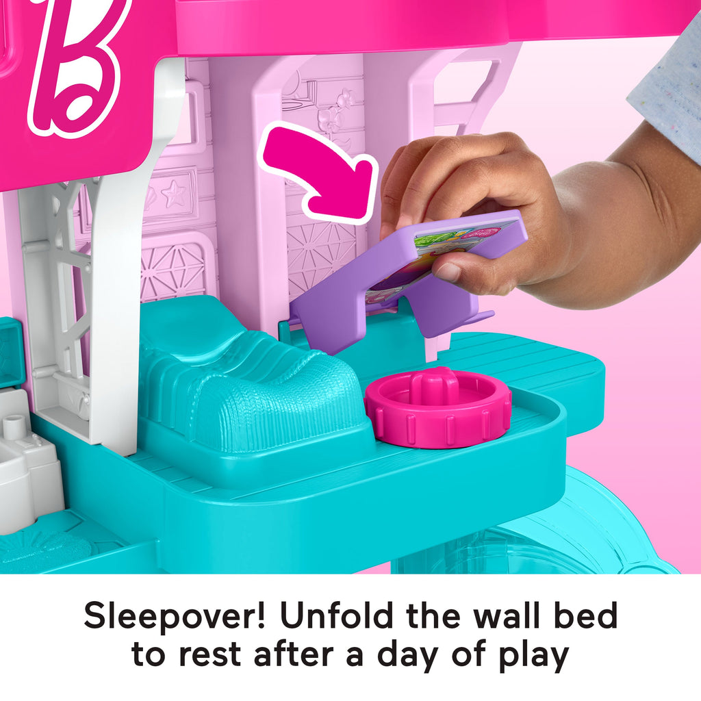 Fisher-Price Little People Barbie Beach House Toddler Playset With Figures & Accessories