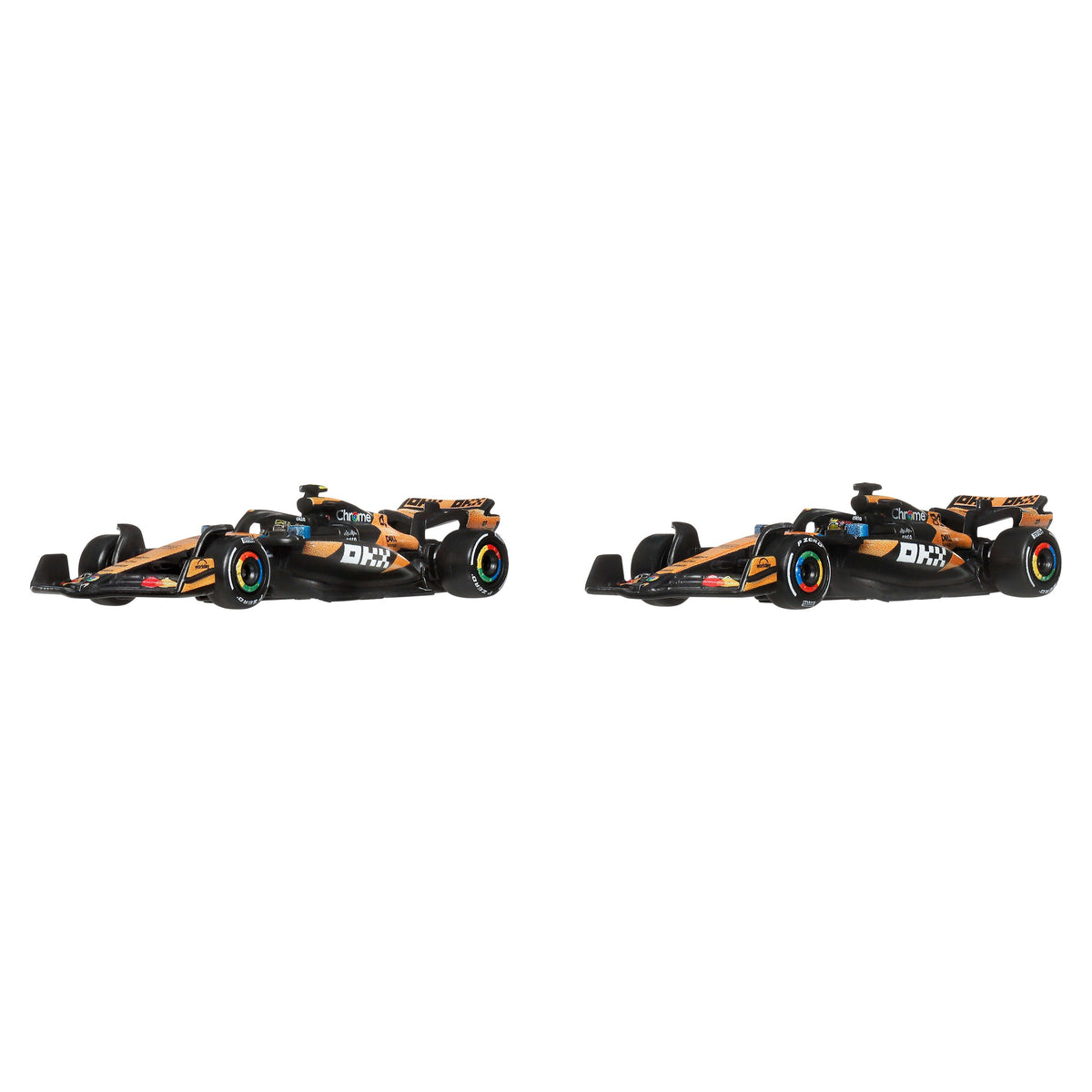 Hot Wheels-Coffret de 2 Voitures Mclaren Formula 1 Team Premium