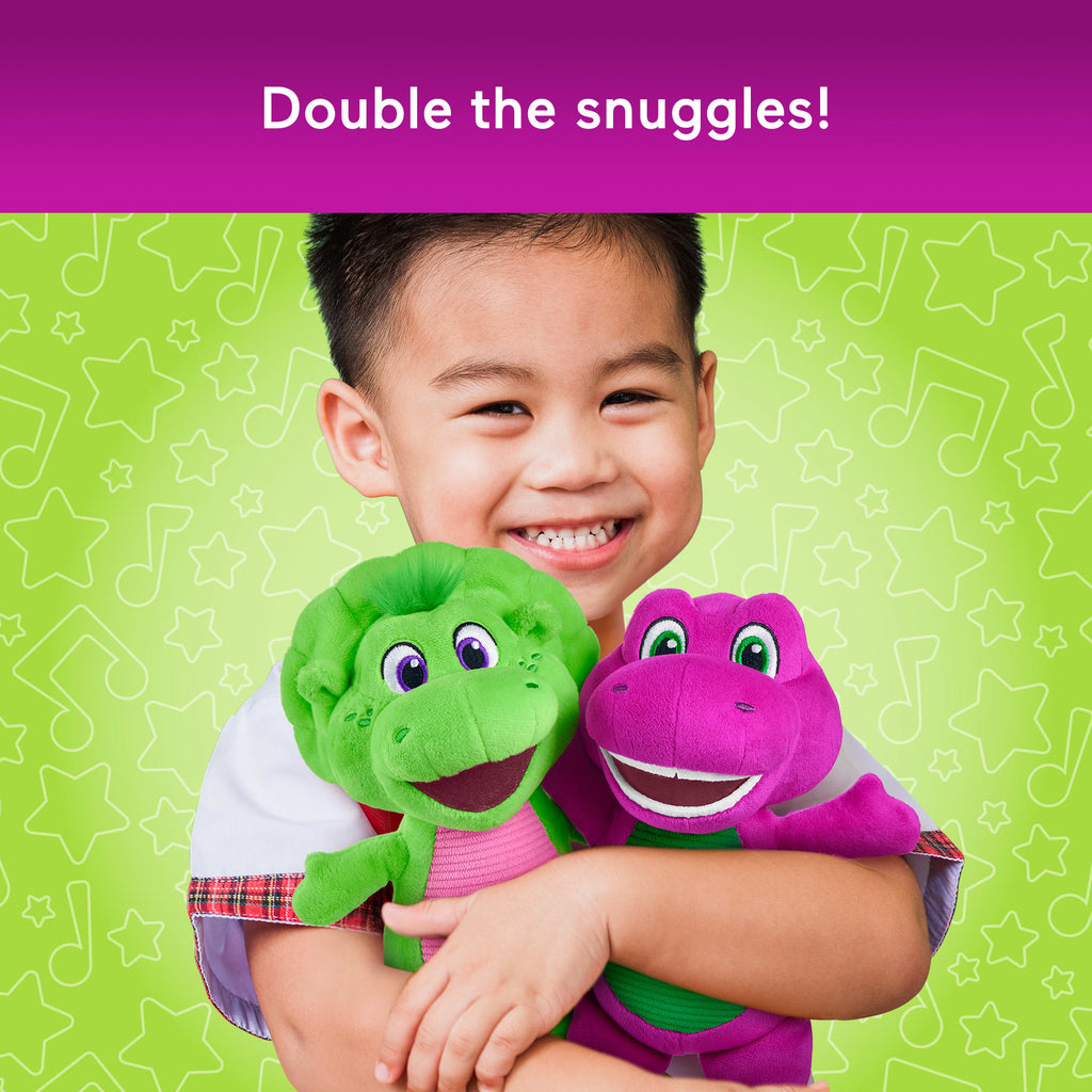 Fisher-Price Barney's World Barney & Baby Bop With Book