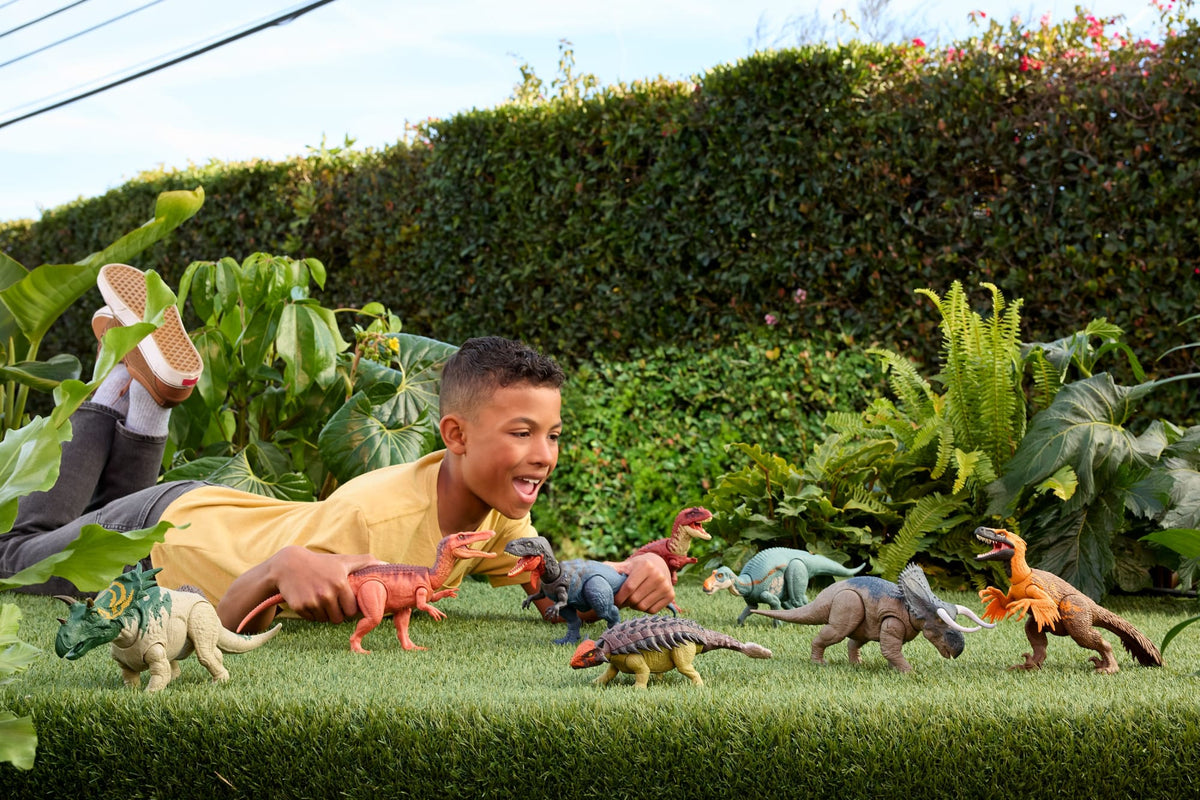 Jurassic World –Rugissement Féroce –Fig. Art., Morsure, Attaque, Sons