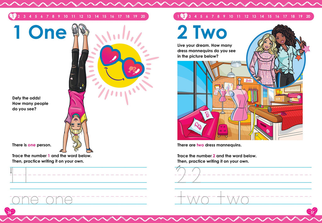 Barbie: Ready For School Workbook