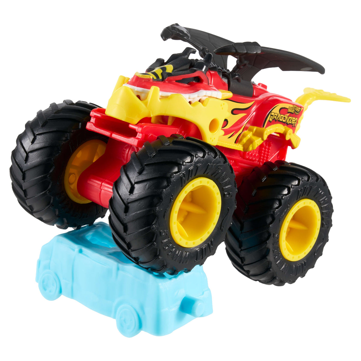 Hot Wheels Monster Trucks Attack Pack Vehicle With Special Action Feature
