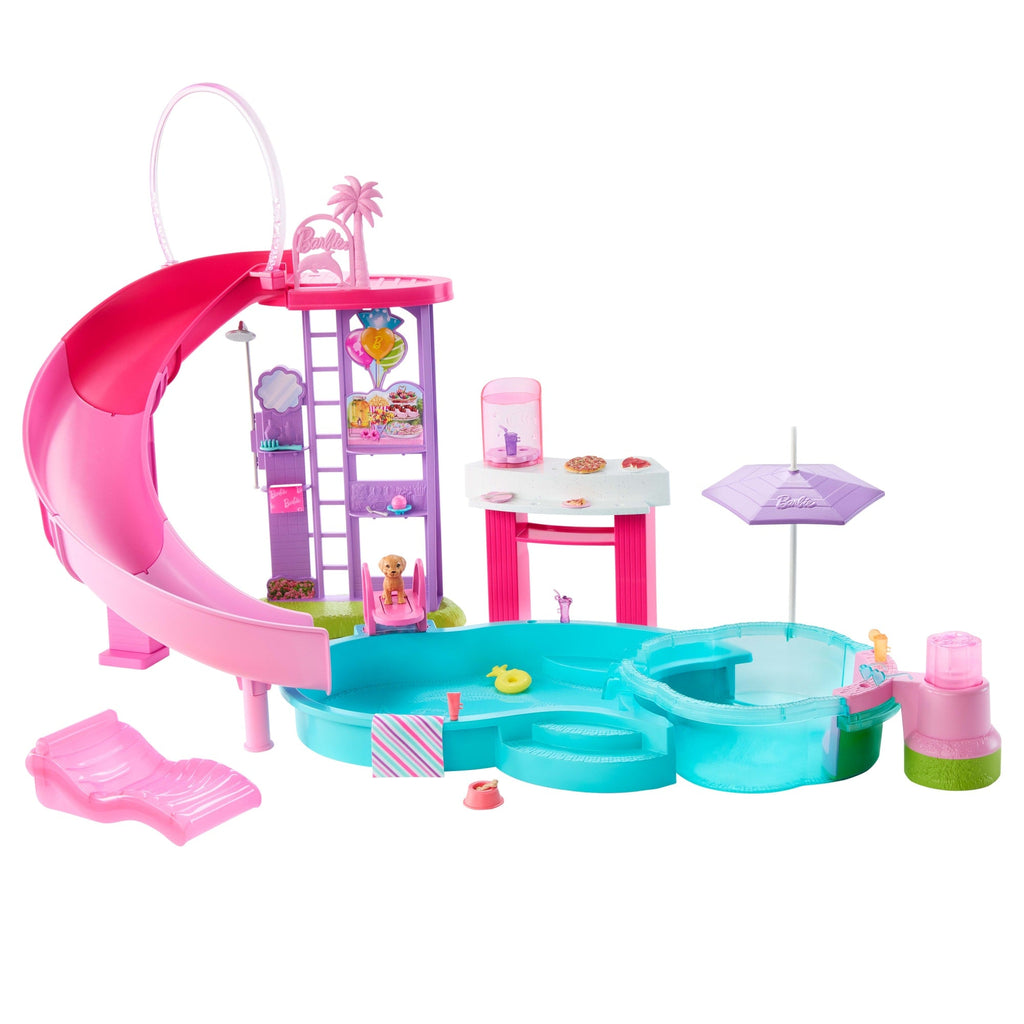 Barbie-Coffret Piscine de Rêve