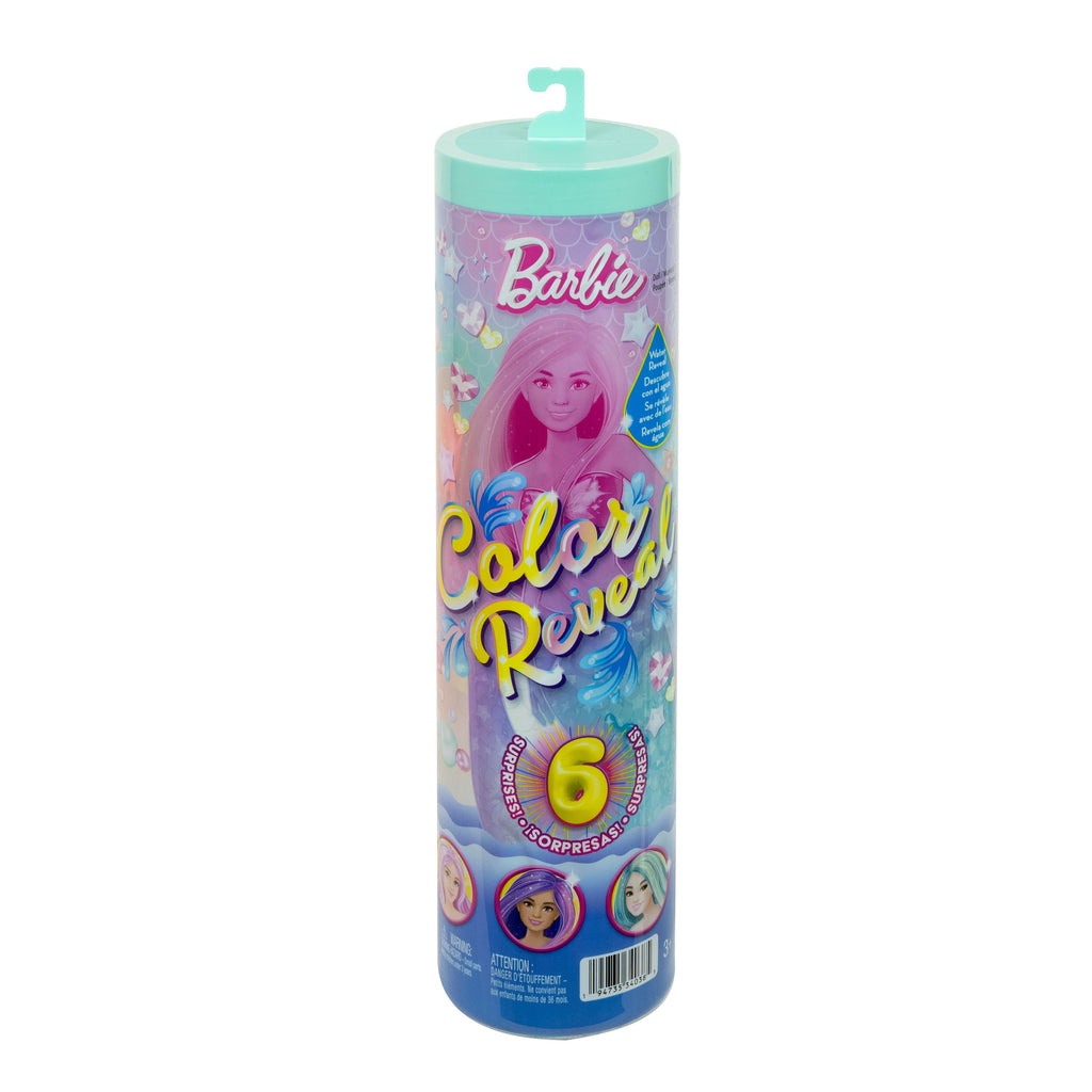 Barbie Color Reveal Mermaid Series Doll & Accessories With 6 Surprises