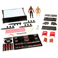 WWE Main EVent Mayhem Playset With 2 Action Figures, Exclusive Ring & Table, Plus 10 Accessories