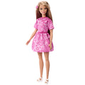 Barbie Fashionistas Style Doll #249 in Pink Paisley Skirt, Pink Paisley Top, Blonde Hair