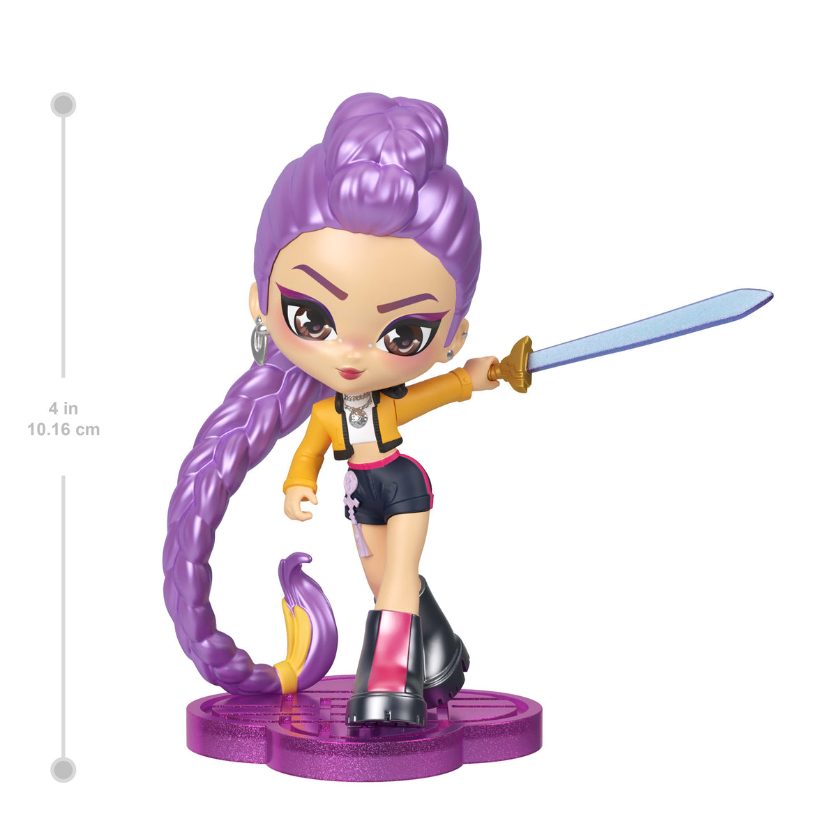 KPop Demon Hunters Figure, 3.5-Inch Toy Collectible Of Fan-Favorite Character