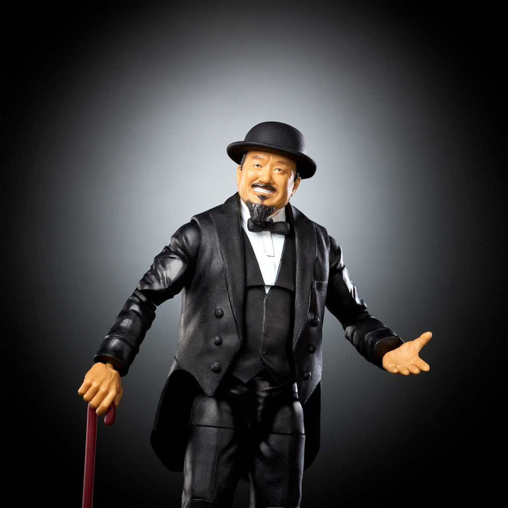 WWE Elite Legends Mr. Fuji Action Figure & Accessories, Series 30 6-Inch Collectible Set