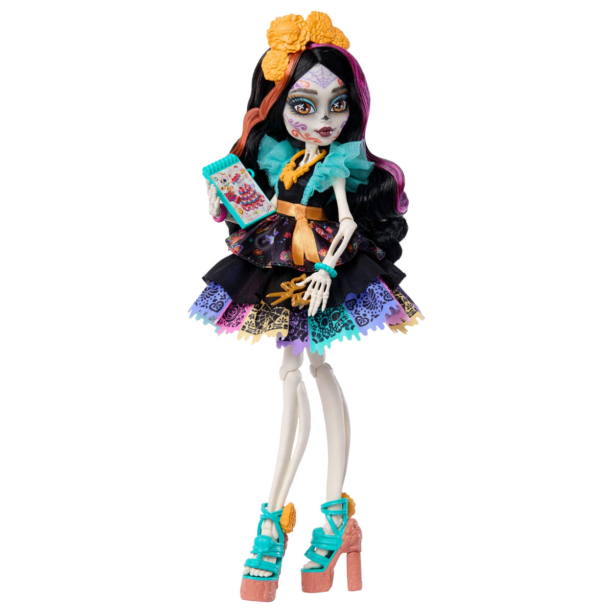 Monster High Muñeca Look Monstruoso Skelita