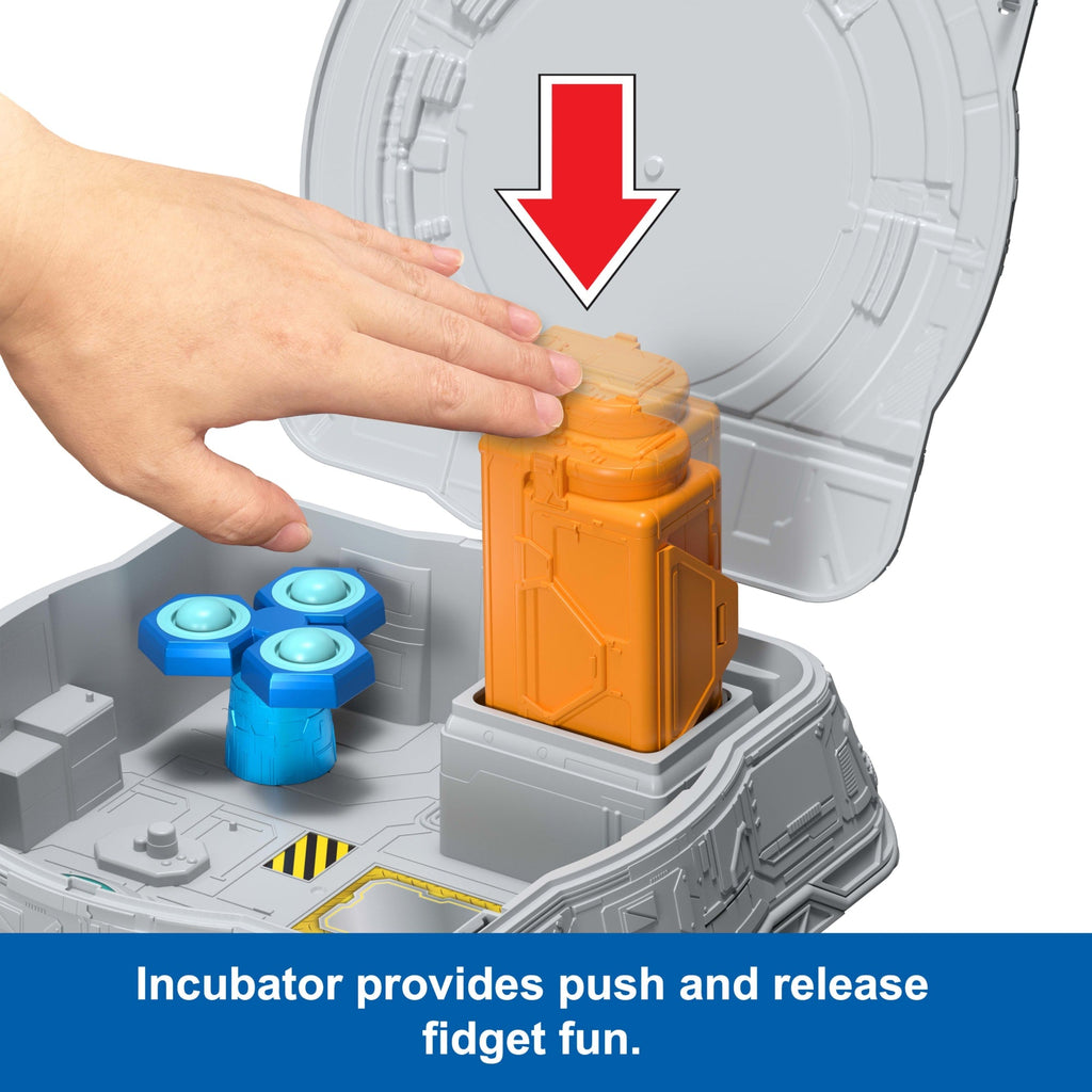 Jurassic World Distortus Rex Lab Sensory Playset With 8 Mini Figures, Fidget Features in Case
