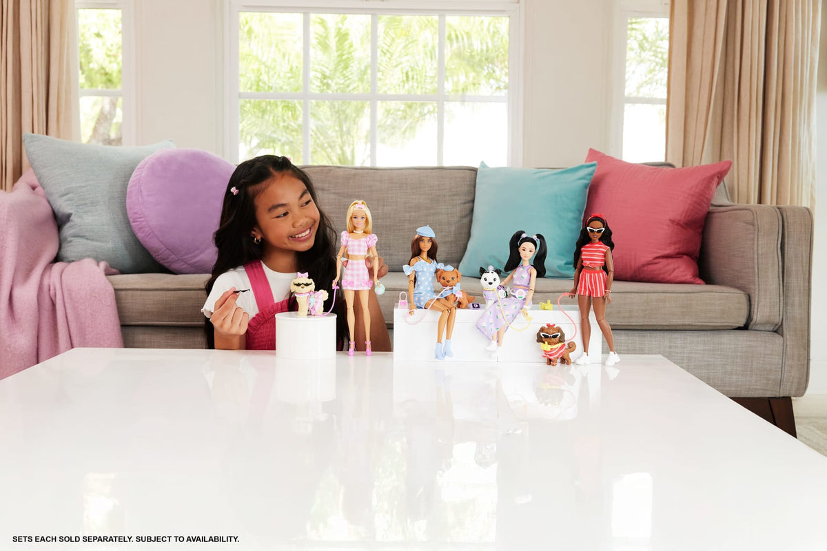 Poupée Barbie® Styles Coordonnés et Accessoires