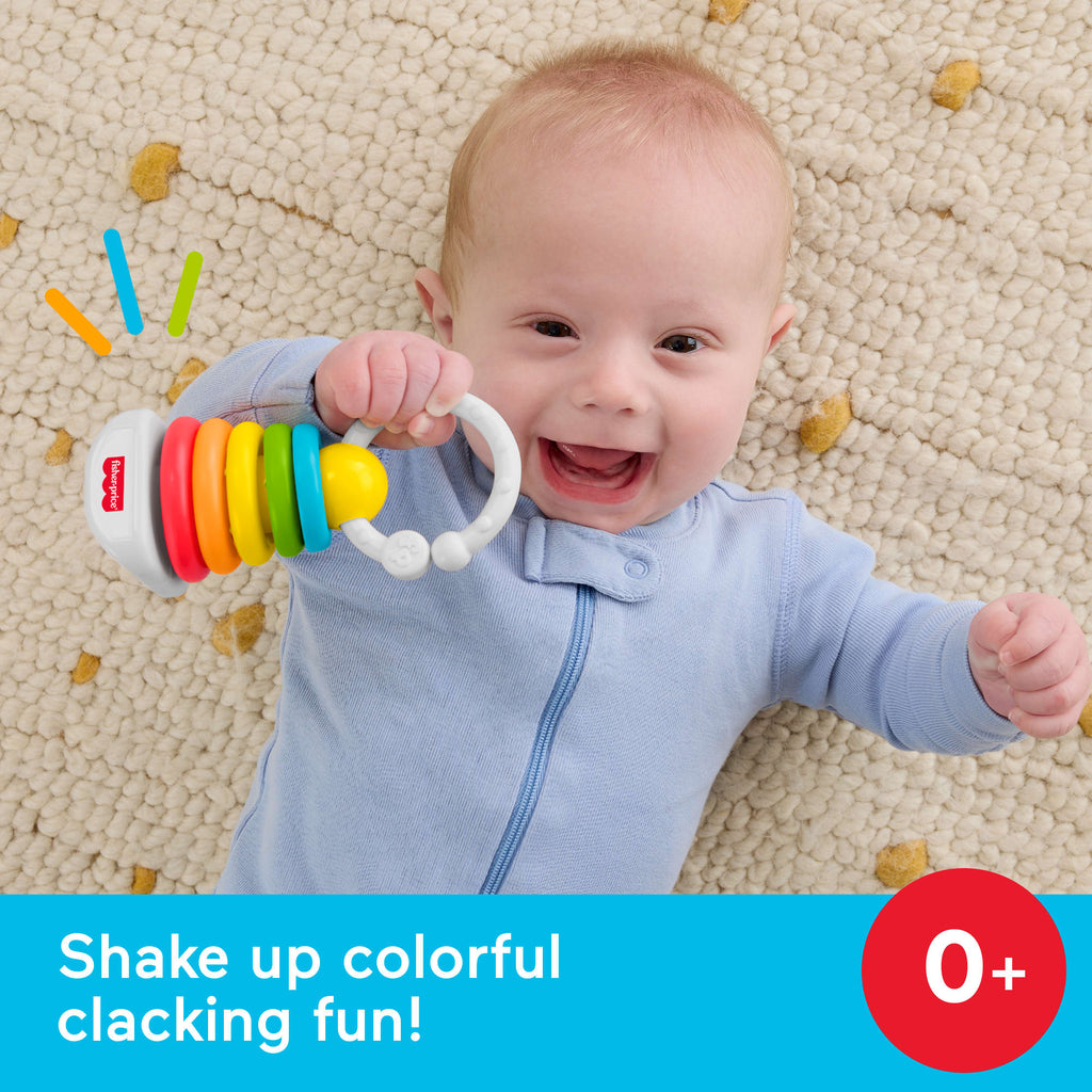 Fisher-Price Newborn Classics 4 Pack, Baby Sensory Activity Toys For Developmental Play
