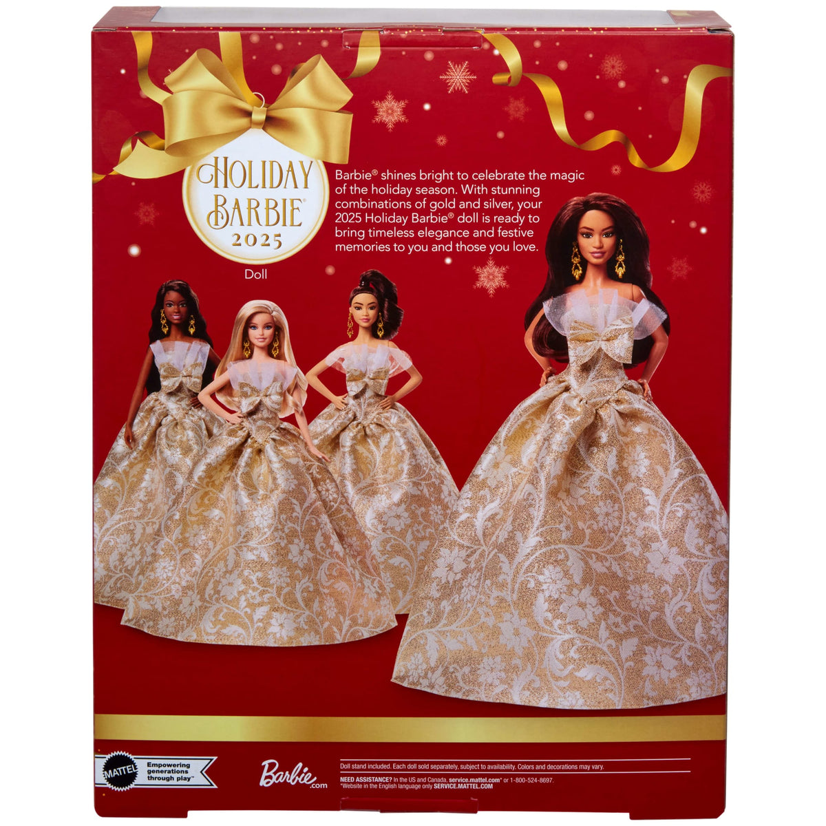Barbie® Poupée Barbie® Joyeux Noël 2025