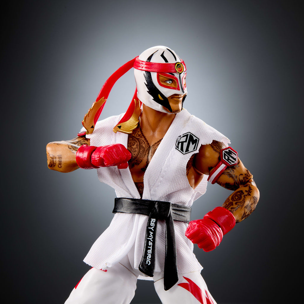 Wwe X Street Fighter  Figurine Articulée Rey Mysterio