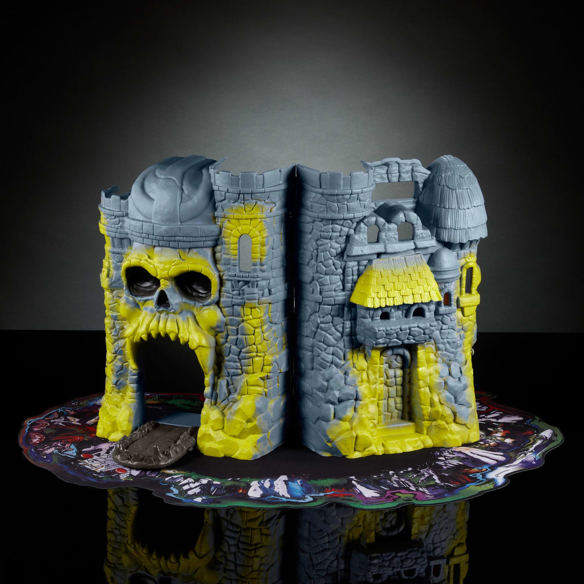 Masters Of The Universe Vintage Castle Grayskull Playset With Display Mat & 1 Figure & Accessories