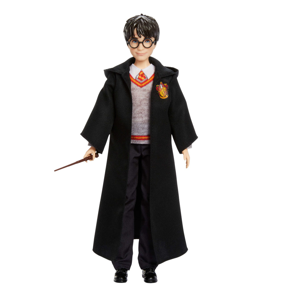 Harry Potter Fashion Doll in Signature Hogwarts Uniform With Wand Accessory, Inspired By The Movie