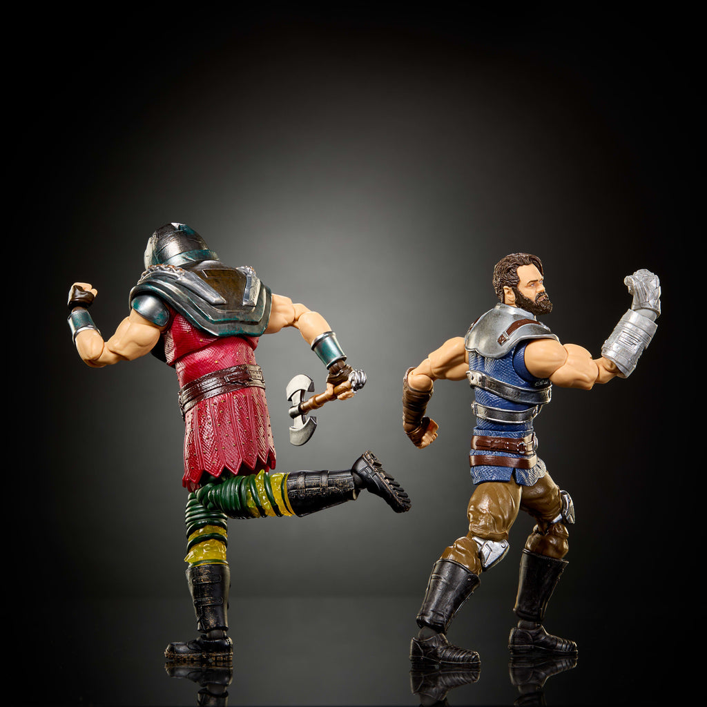 Masters Of The Universe Chronicles Action Figures 2 Pack, 2026 Movie Ram Man & Fisto, 6.5 Inch Scale
