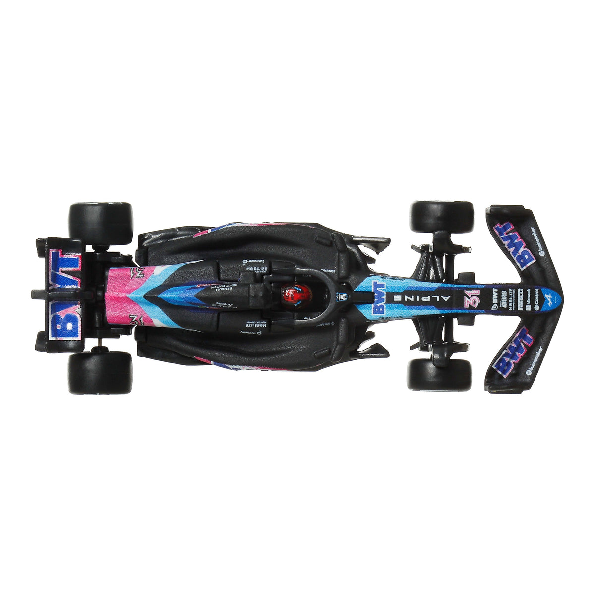 Hot Wheels 1:64 Scale Premium Die-Cast Formula 1 Collectible Toy Race Car