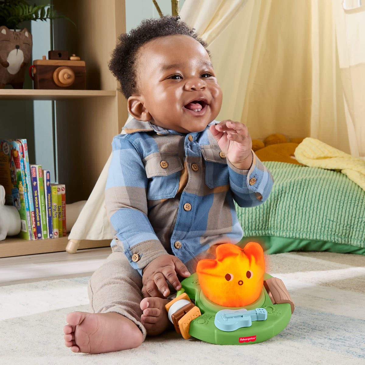 Fisher-Price Juguete para Bebés Fogata Noche de Campamento