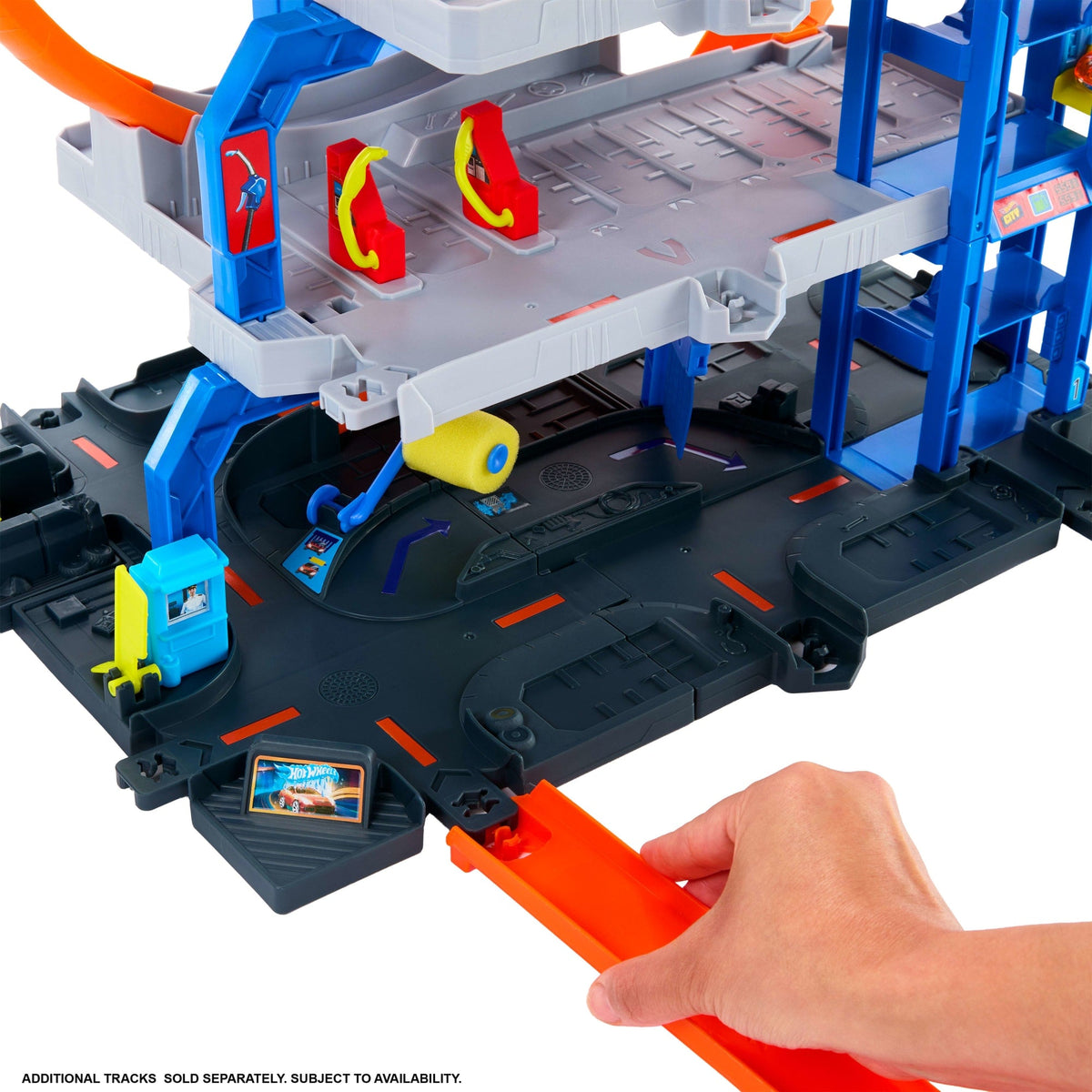 Hot Wheels-Coffret Méga Garage