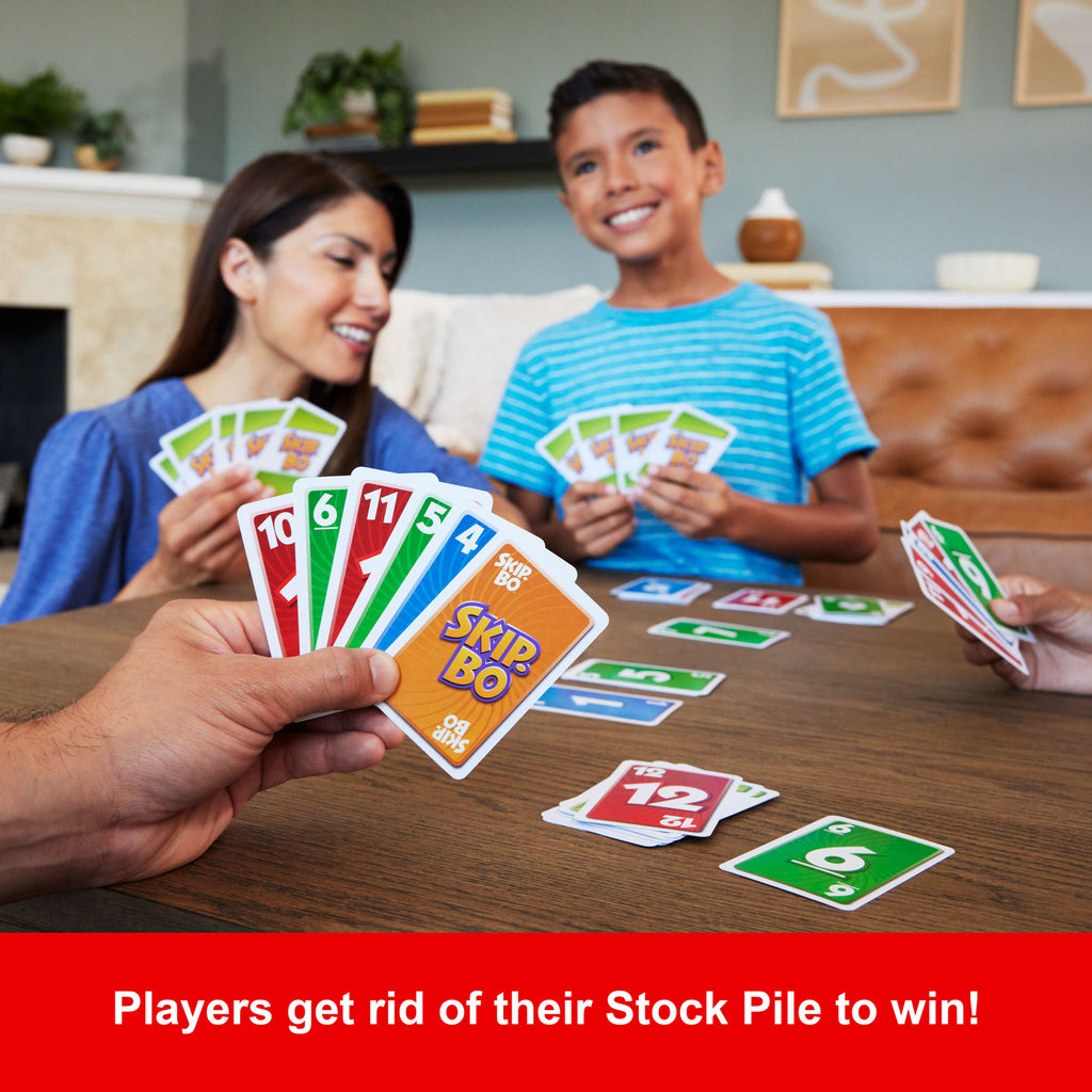 Skip-Bo Ultimate Sequencing Card Game For 2-6 Players Ages 7Y+