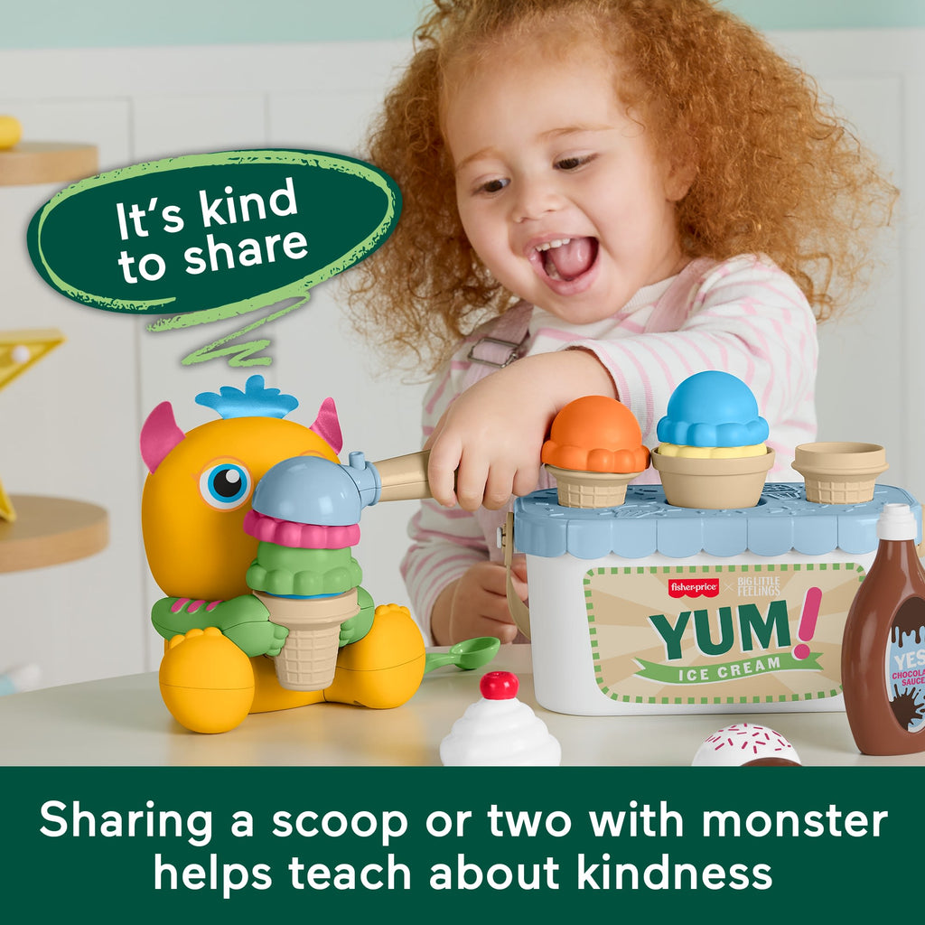 Fisher-Price Big Little Feelings Sharing Play Kit, Set Of Learning Toys & Tips For Toddlers & Kids