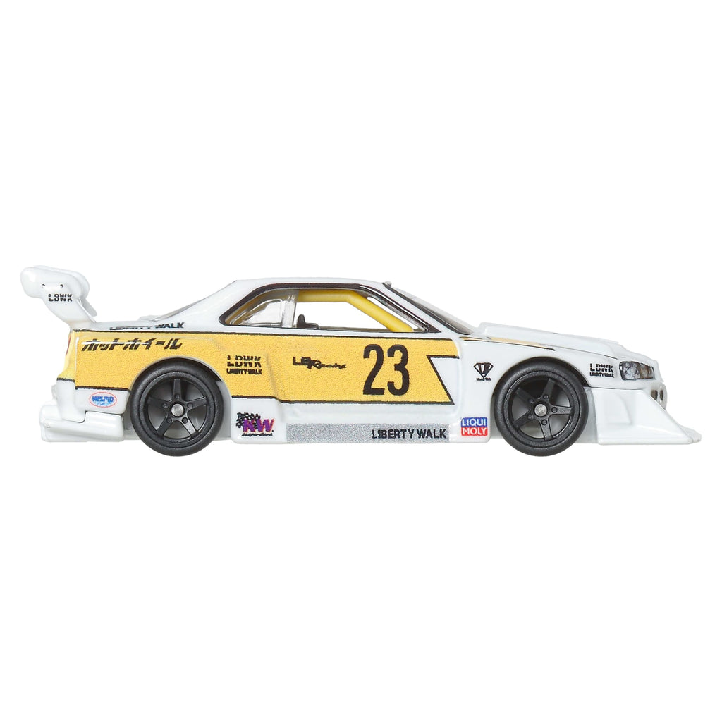 Hot Wheels Collector Vehículo de Colección Auto LB-ER34 Super Silhouette Nissan Skyline