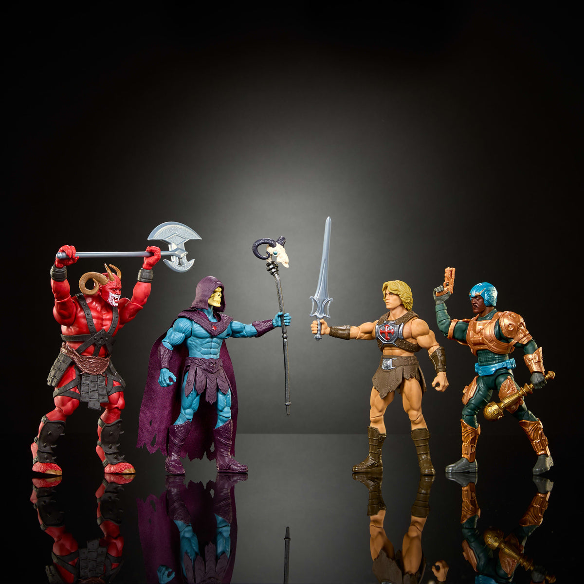 Masters of the Universe Filme Kids Pacote com 4 figuras de Ação