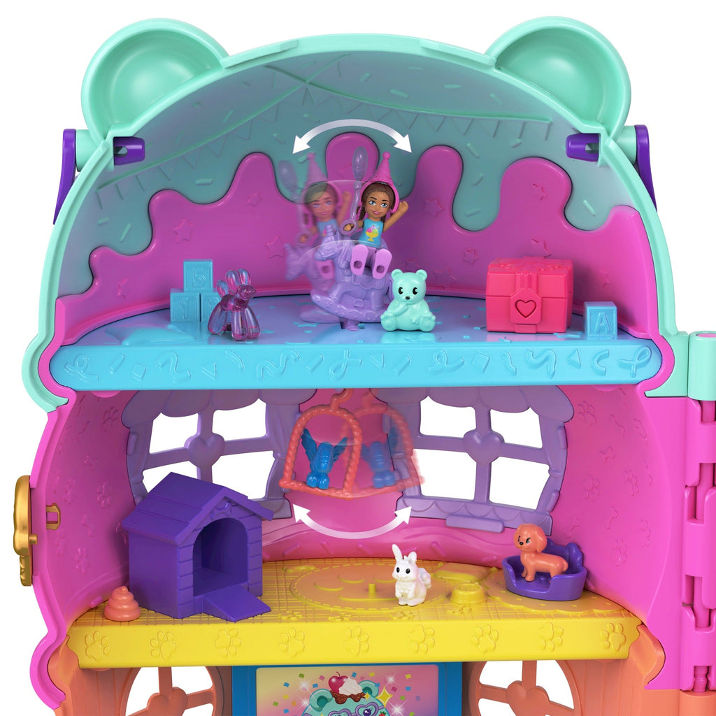 Polly Pocket Conjunto de Brinquedo Estrojo Casa de Sorvete