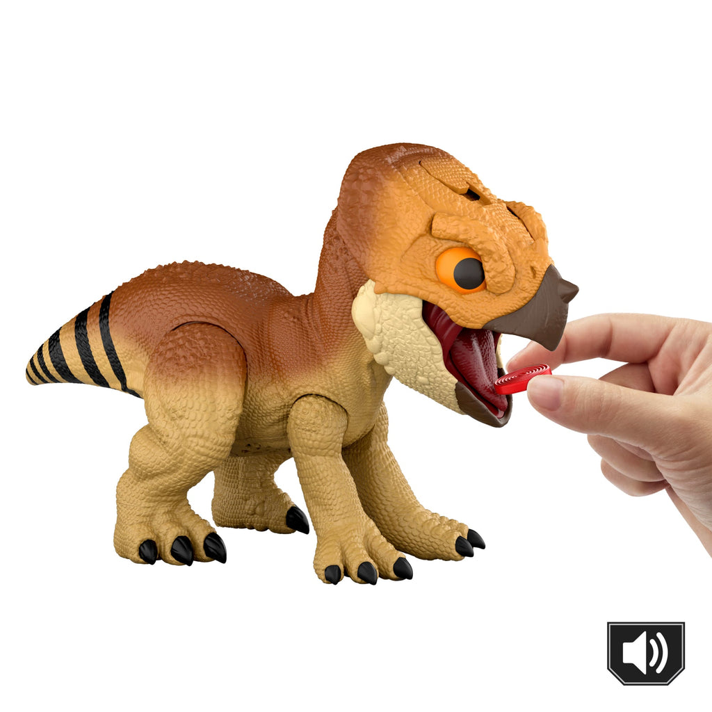 Jurassic World-Figurine Aquilops à Apprivoiser-Dinosaure Interactif