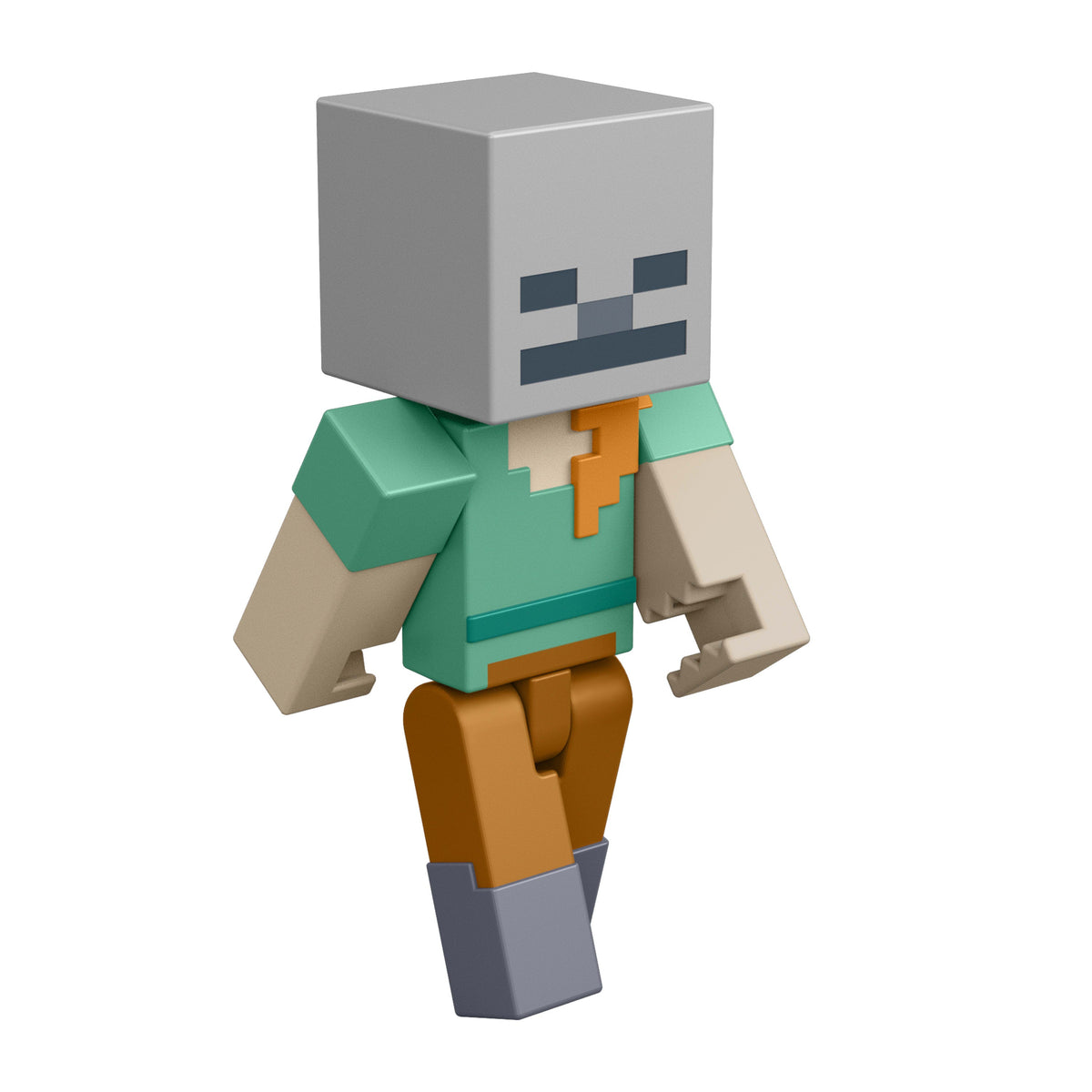 Minecraft Redstone Charged Animated Armor Stand Set, 1 3.25-Inch Scale Action Figure, 1 Mechanism & 1 Accessory